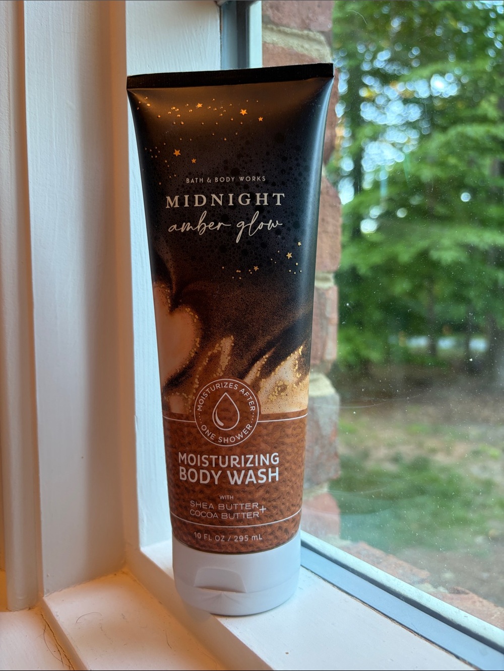 Bath & Body Works Midnight Amber Glow Moisturizing Body Wash - Black/Brown/Gold